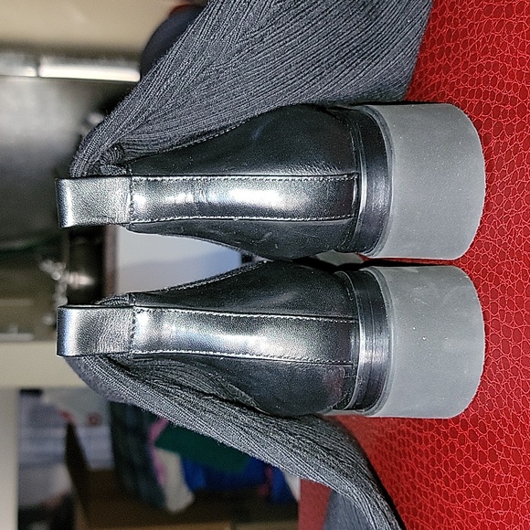 TAMARA MELLON x KARLA WELCH BLACK "RALLY CRY " OVER THE KNEE SOCK BOOTS - Picture 10 of 14